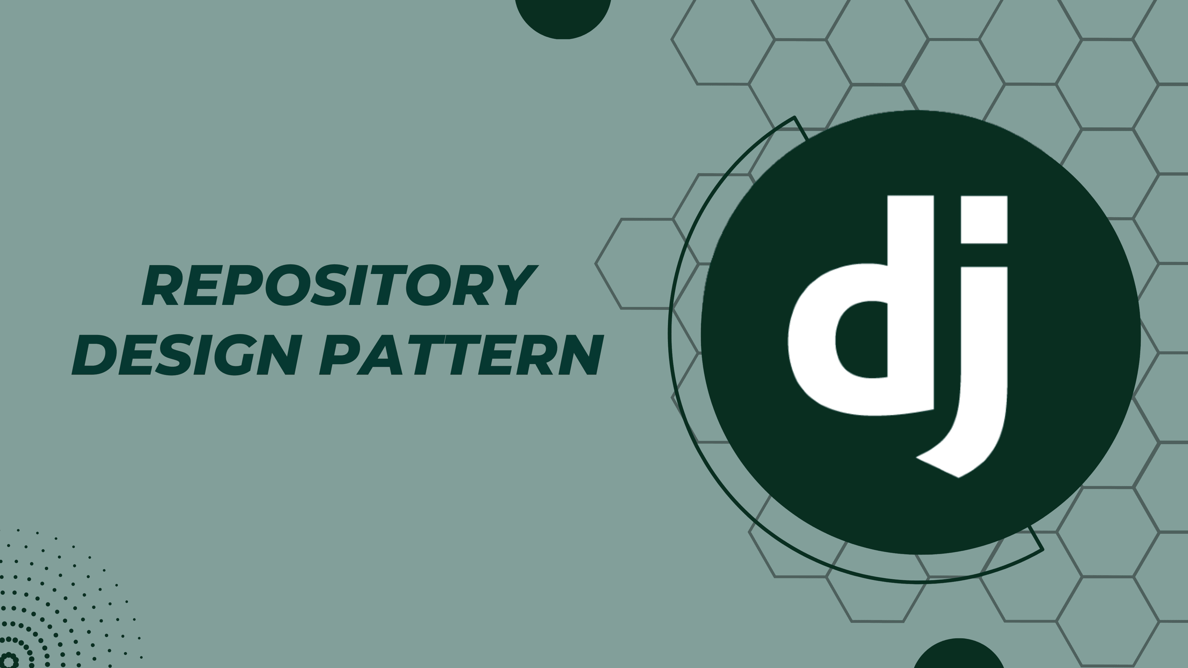 Repository Design Pattern in Django