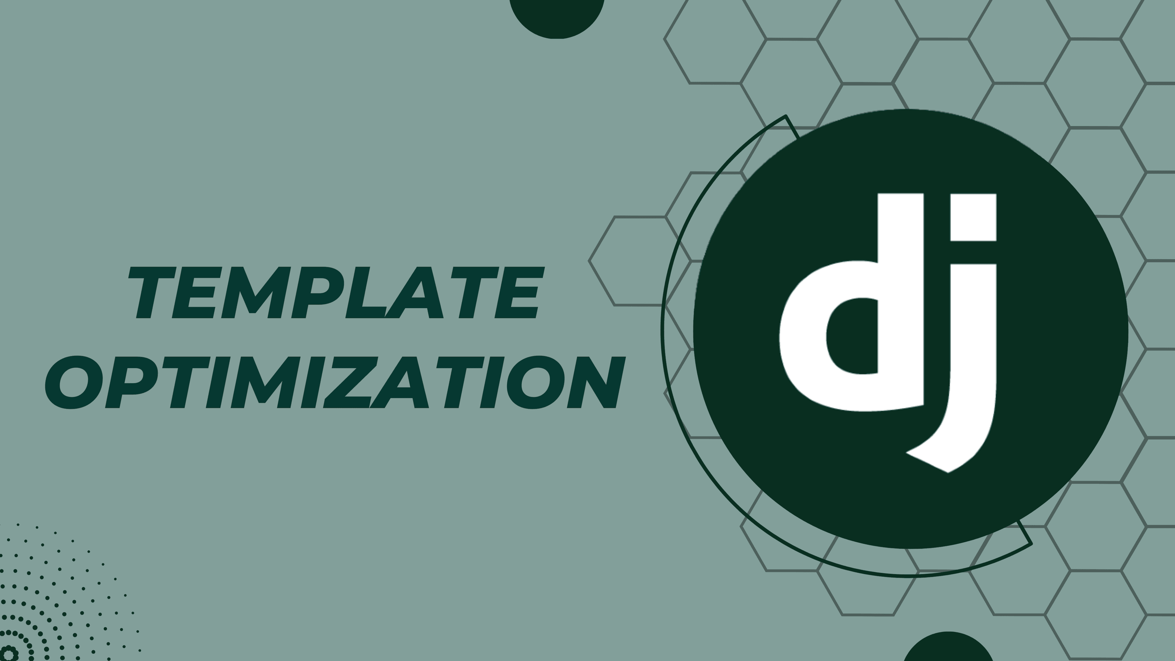 Optimize templates in Django