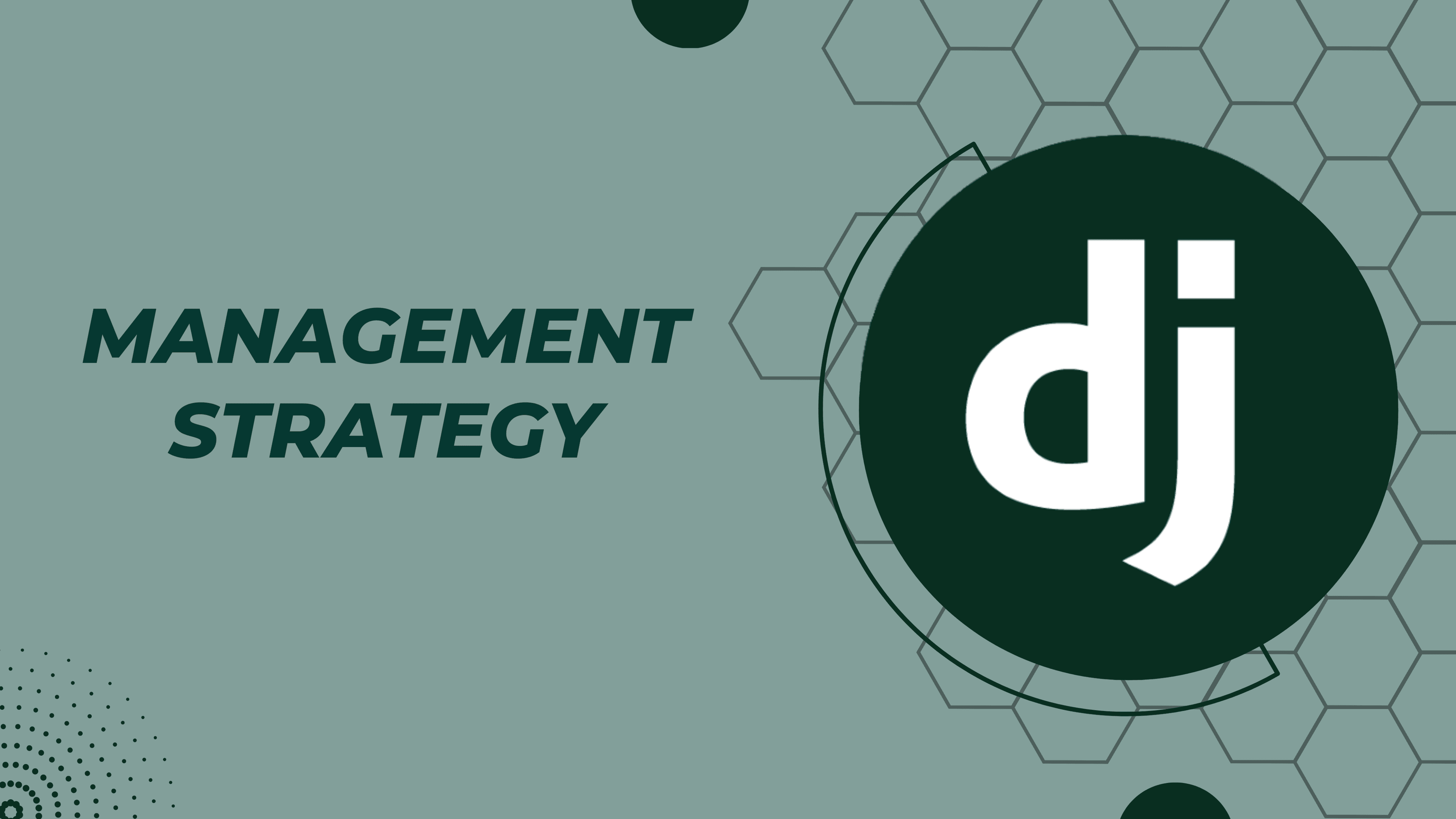 Management Strategies in Django